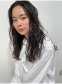 海外風カーリーヘア