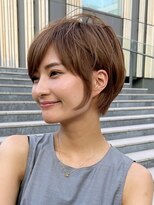ビュートリアム 広尾(BEAUTRIUM)&nbsp;ショートヘア　ショートカット　前髪あり　広尾　30代　40代