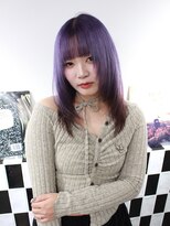 リル ラウム 原宿(LiL Raum)&nbsp;エンドカラー ラベンダーカラー