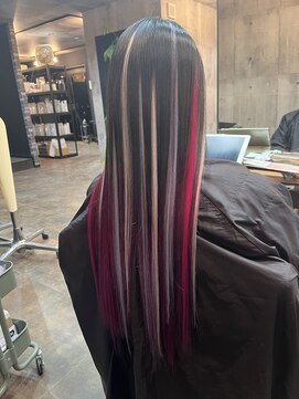 アリア トータルビューティー(Aria total beauty) カラー＋エクステ