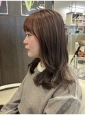 アプリコットブラウン×フェイスレイヤー