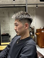 メッツ 原宿(METS) MEN'S HAIR/フェード×メッシュ/ベリーショート/漢髪／短髪