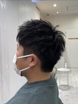 3分スタイリングメンズへア