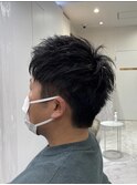 3分スタイリングメンズへア