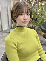 ビューナゴヤ 名駅(VIEW NAGOYA)&nbsp;前髪カタログ/イメチェンスタイル／ウェーブパーマ/こなれミディ