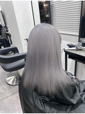 【RIKA指名限定】シルバーグレー/ケアブリーチトリプルカラー