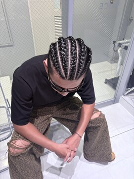 ヴァイス 新宿店(VAICE) cornrows style
