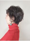 30代40代50代×ショートレイヤークリープパーマ