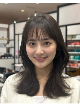 エトル バイ コムマティス 恵比寿駅前店(etre by comme Matisse) @etre_yuto.レイヤーカット/くびれヘア/酸性ストレート