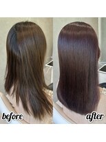 ルミス 銀座(Lumis)&nbsp;ストレートスタイル/艶髪/髪質改善/縮毛矯正/20代30代40代50代