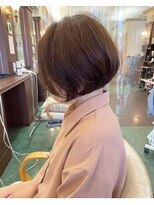 シャンプー ボーイ 宮崎柳丸店(SHAMPOO BOY)&nbsp;前下がりボブ