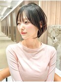 似合わせカット30代40代50代ショートボブくびれレイヤーカット