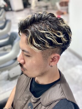 イメージア ボーノ相模大野店(IMAGE-A) 【相模大野カラー】立体感若見え白髪ぼかしハイライト