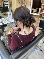 エアー 神戸(AIR)&nbsp;ヘアアレンジ＊ツインお団子