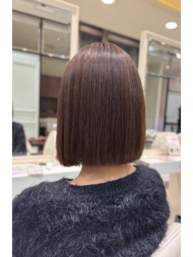 アッシュ 池袋店(Ash) ボブ×縮毛矯正