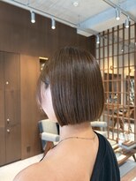 オーガニックトリコ 所沢(organic+tricot)&nbsp;プツッとボブでラフに可愛く！