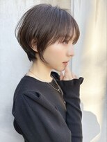 プランツヘアー&nbsp;美シルエット　大人ショートボブ　似合わせカット　博多美容室