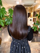 サラジュ 西宮北口店(SARAJU) 【梶久菜乃担当】髪質改善リッチブラウン・上品波巻きロング