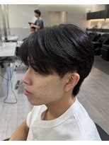 become men's hair 名駅EAST【10月3日 NEW OPEN(予定)】 シースルーセンターパート/ナチュラル/韓国ヘア/毛流れ/名駅