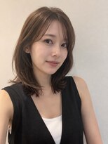 テーラヘアー 南柏店(TELAHAIR)&nbsp;【大人上品】くびれシルエット×外ハネミディ