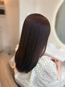 グロウ レランテ(GLOW lelante) 【髪質改善カラー】まろみショコラブラウン