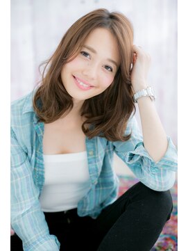 ミック ヘアアンドビューティー 大山店(miq  Hair&Beauty) エアリーカールの抜け感ニュアンス