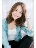 エアリーカールの抜け感ニュアンス