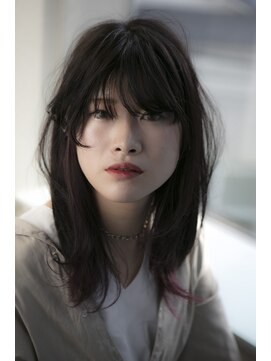 フィール 吉祥寺(feel) ミディアムウルフ×セクションカラー