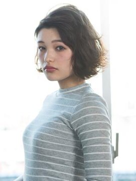 クアトログランシュ ひたちなか店(QUATRO×GranCieux) 【QUATRO】クラシカル×モード×ハネ感ショート