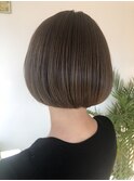 大人前下りミニボブ
