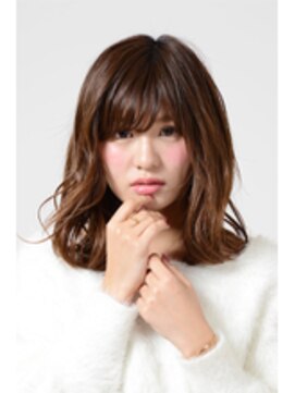アース 鹿児島天文館店(HAIR&MAKE EARTH) 大人可愛いミディアム♪