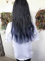 シーン(hair design SCENE)&nbsp;≪真屋 担当≫ブルーグラデーション