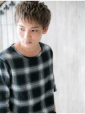 ≪mod's men≫ハイトーンカラーのフェザーマッシュ束感カットH