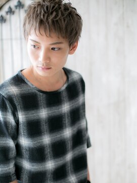 モッズヘア メン 上尾東口店(mod's hair men) ≪mod's men≫ハイトーンカラーのフェザーマッシュ束感カットH