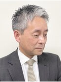 40代50代イケおじアップバングショート