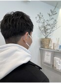 メンズ刈り上げスタイルビジネスショート