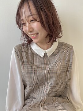 コワファースト させぼ五番街店(COIFF1RST) ヘルシーなピンクブラウン♪