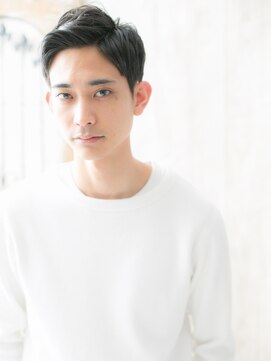 トニーアンドガイメン ホテル京阪仙台店(TONI&GUY MEN) 大人クールなダークアッシュオールバックショートb
