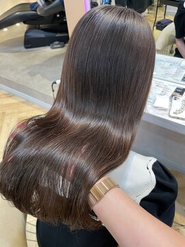 ロンド フィーユ(Lond fille) momo限定　美髪カラー♪イノアカラーでオリーブブラウン☆