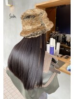 ディグス(DIGS)&nbsp;高濃度水素トリートメント　黒髪　ロング　ストレート