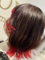 ラビスモア(Lovis moa)&nbsp;切りっぱなしボブ/ピンクブラウン/エアリーロング/美髪のススメ