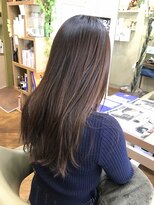 ヘアー カフェ コトノハ(hair cafe kotonoha) 【コトノハ】艶感ナチュラルストレート酸性縮毛矯正長崎髪質改善