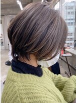 フリーラ 横浜(freera)&nbsp;黒髪/グレーベージュ/レイヤーロング/前髪パーマ[横浜駅]