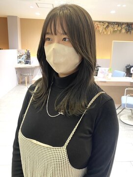 ロジェブルー(Rosier Bleu) 【顔まわりレイヤー】小顔に見える顔まわりカット