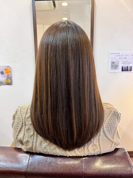 ヘアー グリーン(hair green) 艶髪ストレートロング20代30代40代【髪質改善/百合ヶ丘】