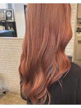 フィアート ヘアドレッシング サロン(Fiato Hairdressing Salon) オレンジベージュ