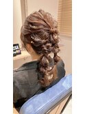 ☆*:.結婚式ヘアアレンジ.:*☆