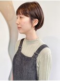 【なかじま ひびき】ワイドバングマッシュショート