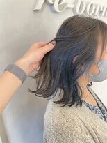 リボーンアルファ 船橋店(reborn α)&nbsp;イヤリングカラー☆アッシュブルー