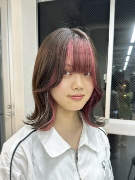 ジゼル 宗像(GiseL) デザインカラー / フェイスフレーミング / HiROEカラー